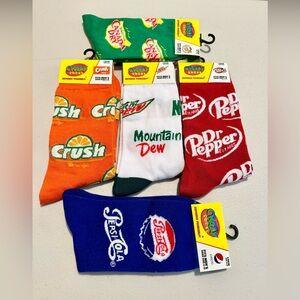 Crazy Socks - Soda Pop Bundle (5 Pairs of Socks)